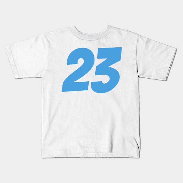 Alexander Albon 23 - Driver Number Kids T-Shirt by GreazyL